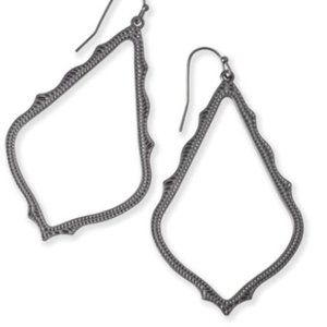 Kendra Scott Sophee Drop Earrings in Gunmetal